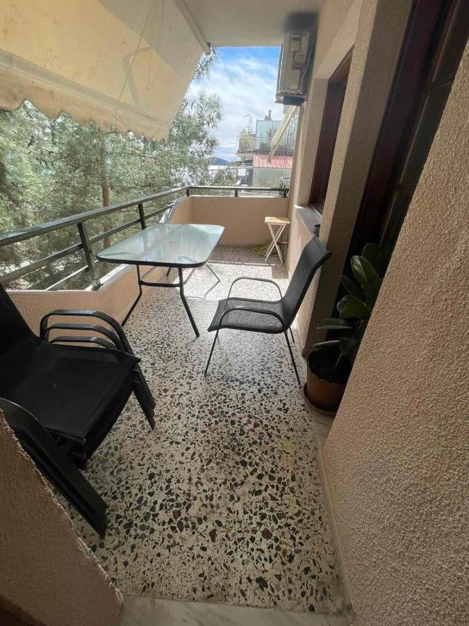 Nea Peramos Large Apartment Near The Beach Exterior foto